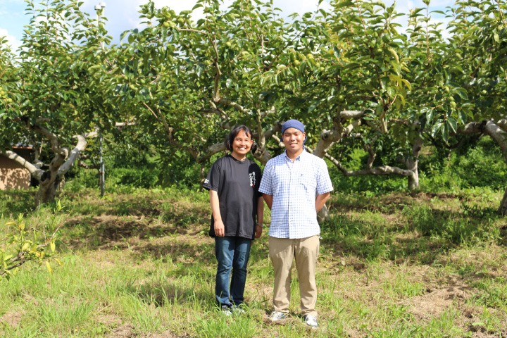 写真：元家 恭子さん 良輔さん