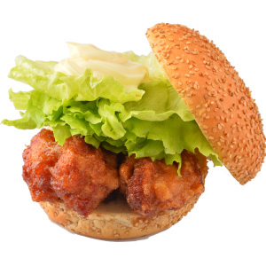写真:チャイニーズチキンバーガー