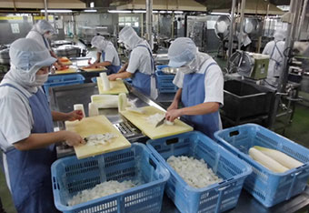 写真:調理工程