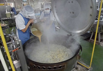 写真:調理工程