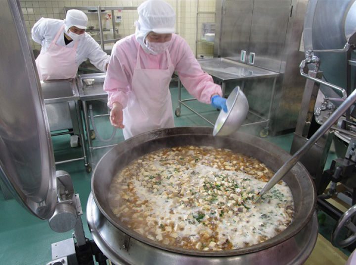 写真:調理の様子