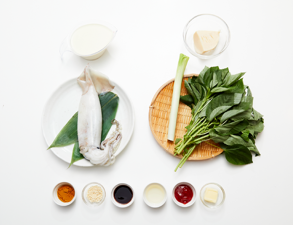 画像:食材