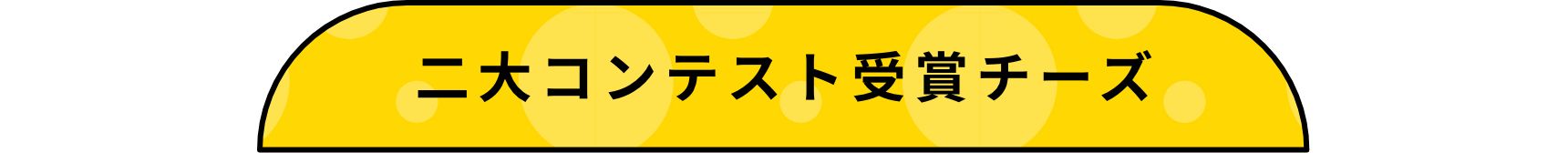 二大コンテスト受賞チーズ