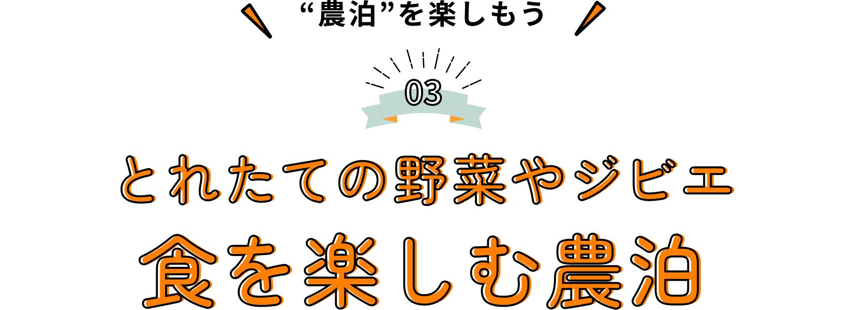 “農泊”を楽しもう とれたての野菜やジビエ 食を楽しむ農泊