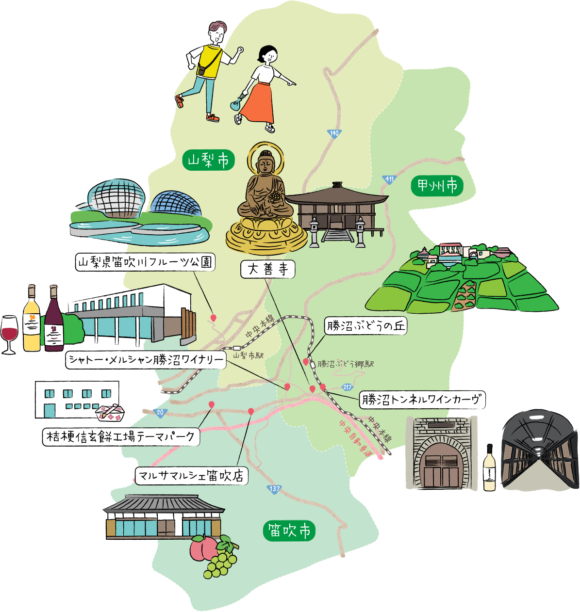 峡東地域