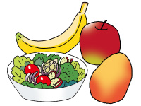 野菜や果物 イメージ
