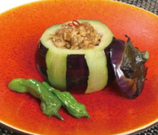 吉川ナスの肉みそ田楽
