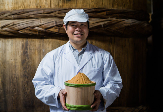 (有)河野酢味噌製造工場 代表取締役 河野尚基さん