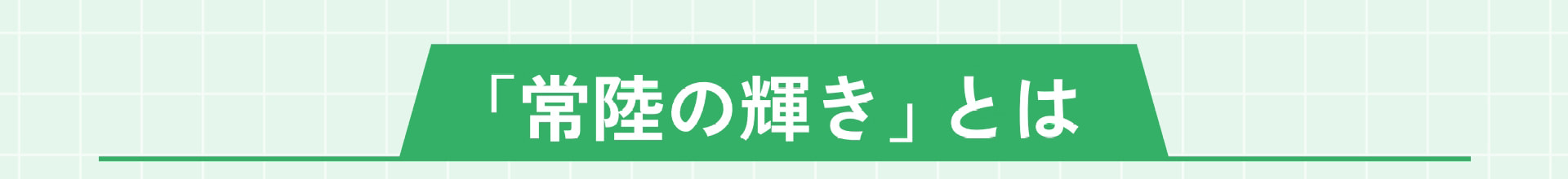 「常陸の輝き」とは