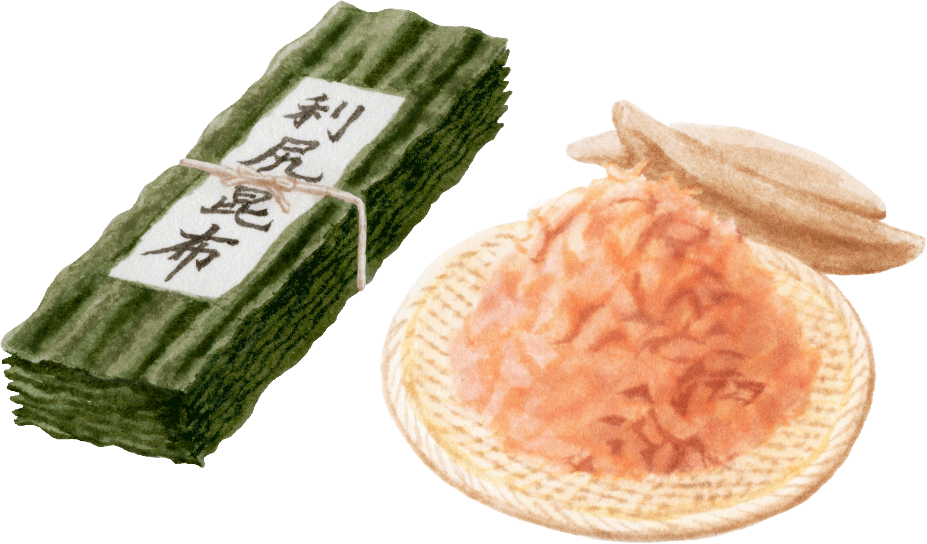 利尻昆布とかつお節