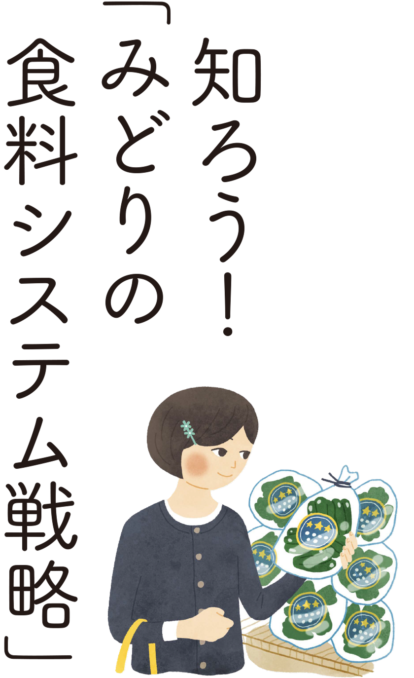 知ろう！「みどりの食料システム戦略」