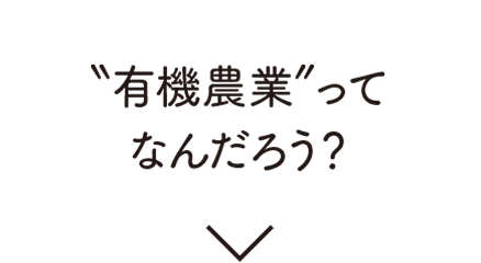 有機農業って何だろう？