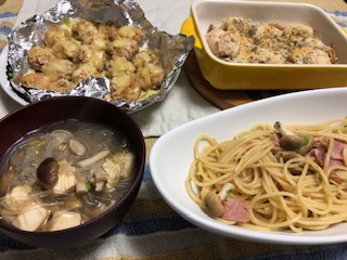料理の様子