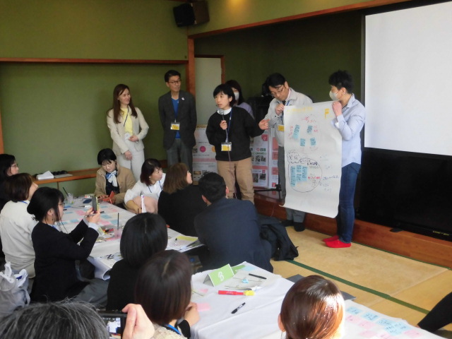 昨年の大農業女子会での交流会の様子(令和7年3月)