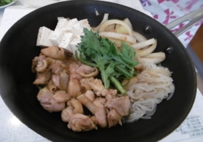 たまねぎたっぷり 鶏のすき焼き