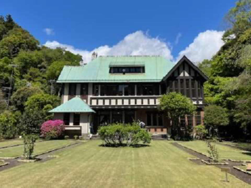 鎌倉を代表する洋館である旧華頂宮邸