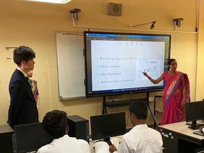State Minister Suzuki's visit to the Center for Education and Training of Youth