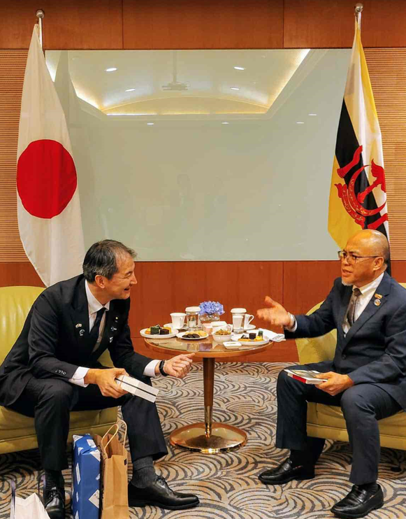 ブルネイとの会談