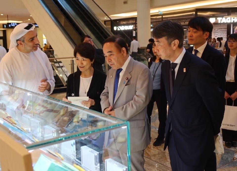 日本産食品取扱い店視察