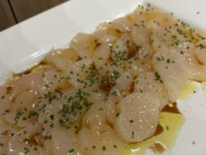 ホタテのカルパッチョ
