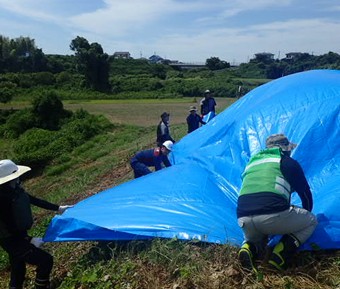 ため池の応急対策