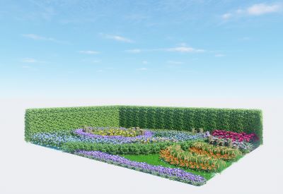 庭のイメージ図