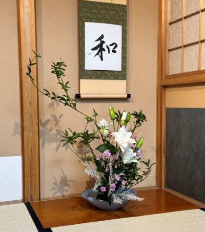 令和6年6月3日の週　いけばな作品