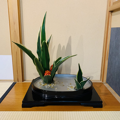 令和4年1月11日の週のいけばな作品