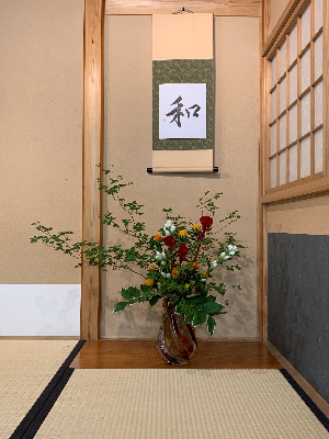 令和3年6月7日の週のいけばな作品