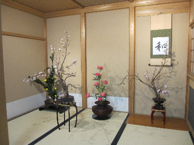 令和3年4月5日の週のいけばな作品