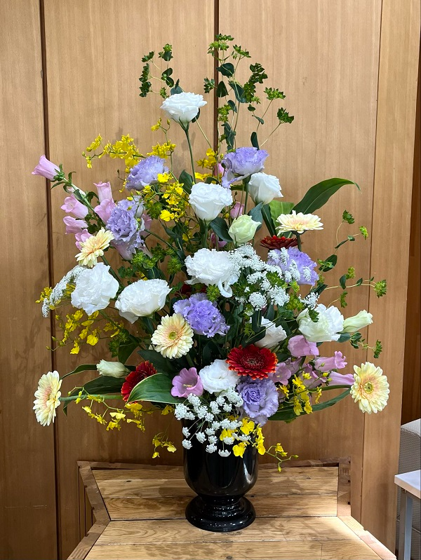 2024年4月15日の週の国際花と緑のセラピー協議会の展示