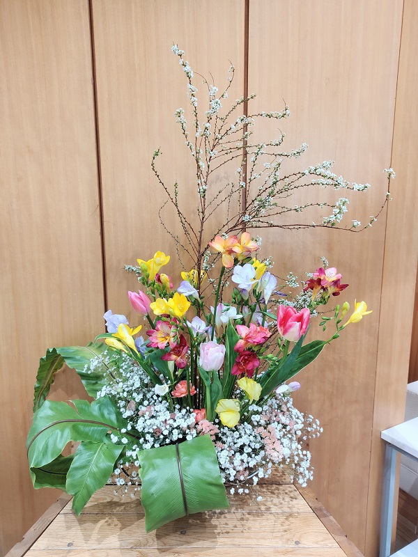 2024年2月26日の週の国際花と緑のセラピー協議会の展示
