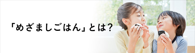 「めざましごはん」とは？