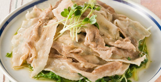 野菜と豚肉の蒸しもの