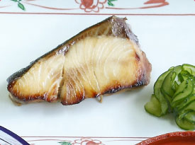 ぶりの照り焼き