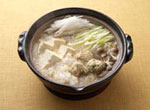  鶏団子のみぞれ鍋