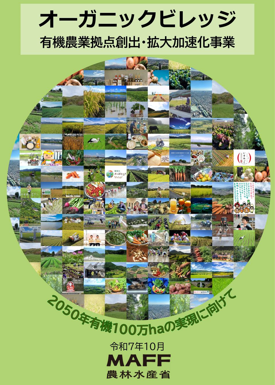 オーガニックビレッジパンフレット表紙