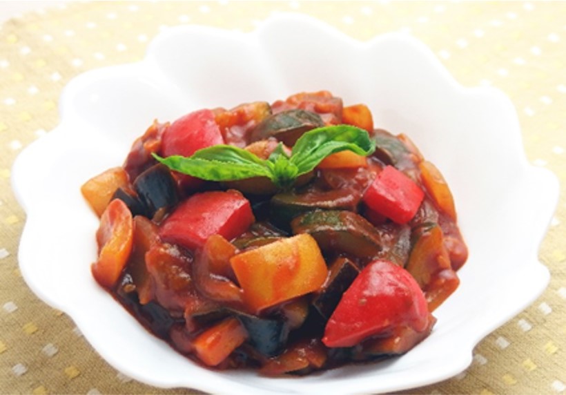 カレー風味のラタトゥイユ