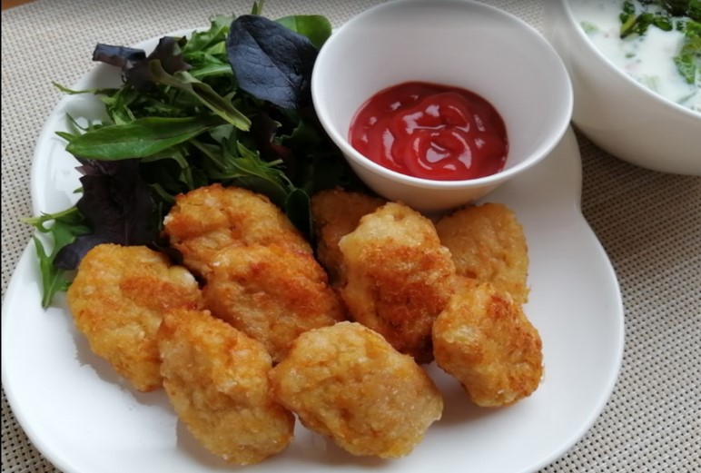 大豆と野菜のベジナゲット