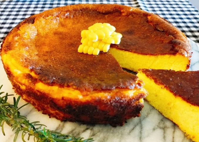 112.とうもろこし1本まるごとバスク風チーズケーキ.jpg