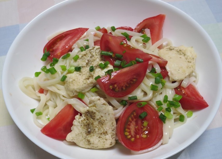 80.簡単!!フルーツトマトと鶏肉の冷やしうどん.jpg