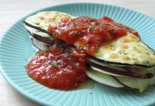 なすのミルフィーユ焼き