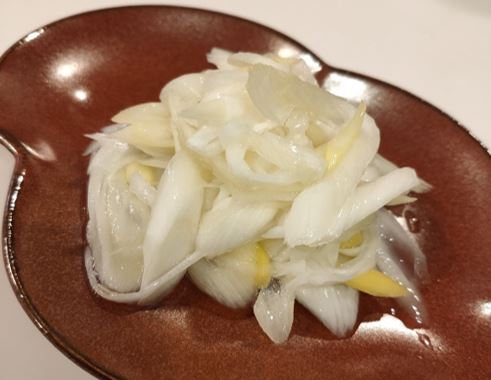 白ねぎのらっきょう酢漬け