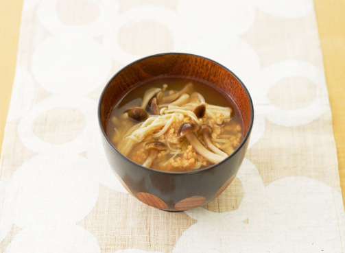 納豆きのこ汁