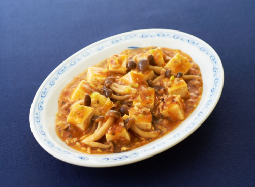 ぶなしめじ入り麻婆豆腐