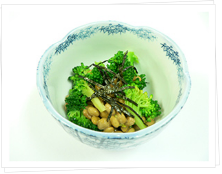 大山ブロッコリー®の納豆あえ