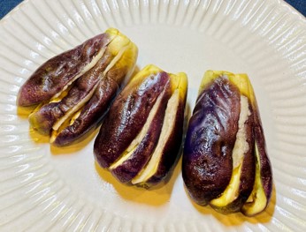 電子レンジで作る!超簡単ナスの豚バラ挟み