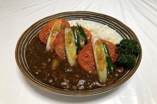 ねぎ味噌トマトカレー