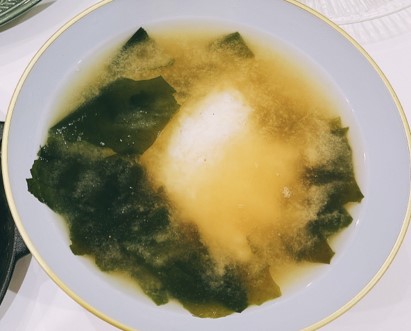 長芋とろっとお味噌汁