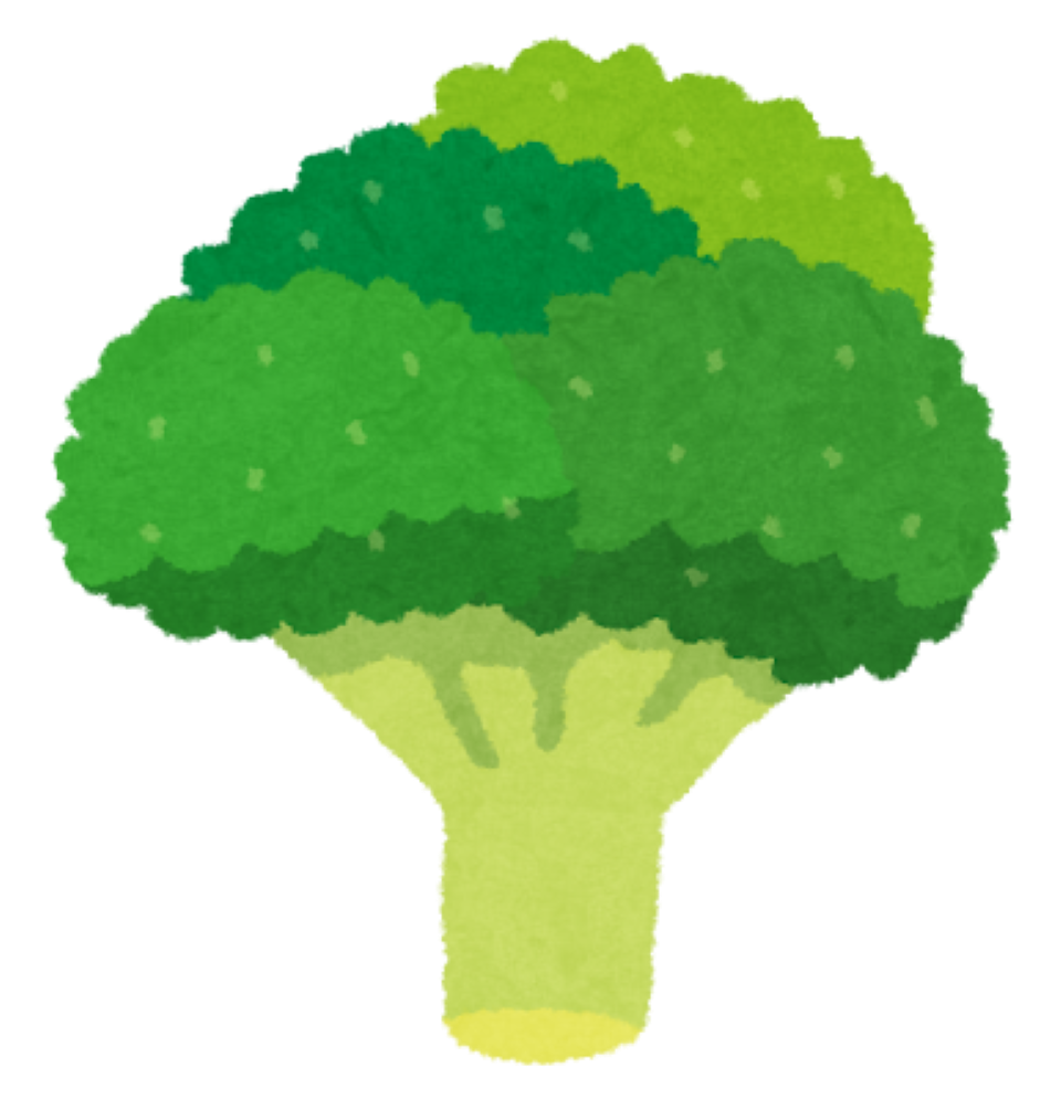 ブロッコリーのイラスト